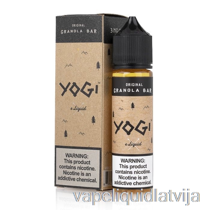 Oriģinālais Granola Batoniņš - Yogi E-liquid - 60ml 0mg Vape šķidrums